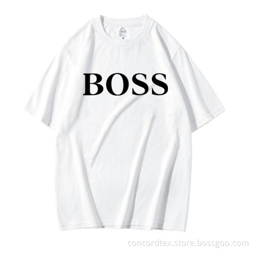 schwarze Baumwoll-T-Shirts
